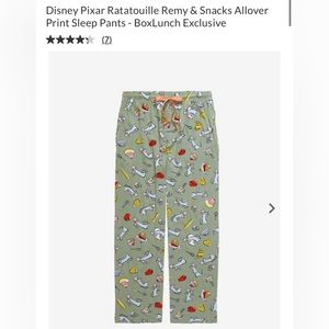 NWT Disney Parks Ratatouille Pajama Pants
